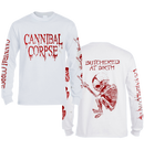 CANNIBAL CORPSE - 'Butchered At Birth - White' Long Sleeve