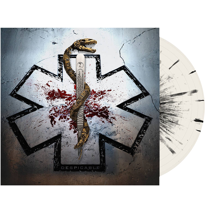 CARCASS - 'Despicable' MLP (Bone with Black Splatter)