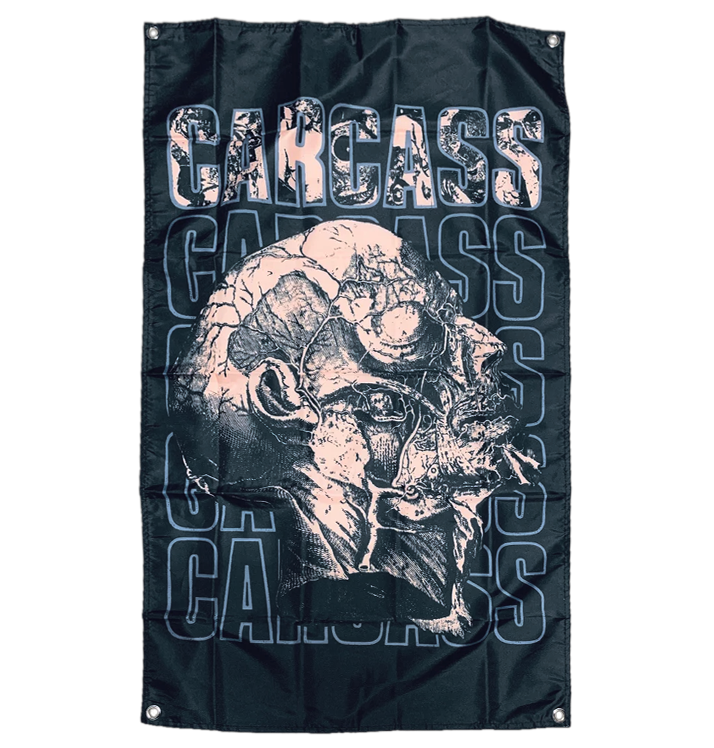 CARCASS - 'Anatomical Head' Flag