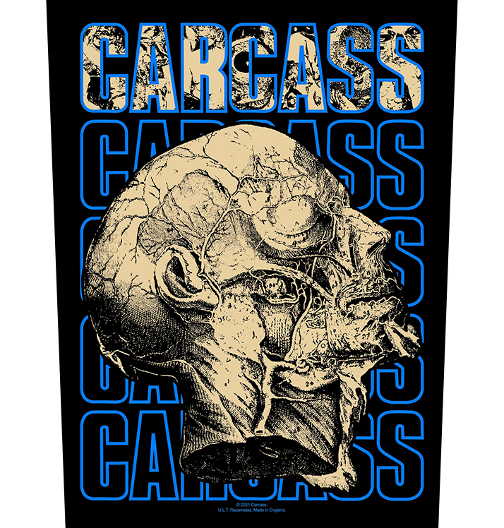 CARCASS - 'Necro Head' Back Patch