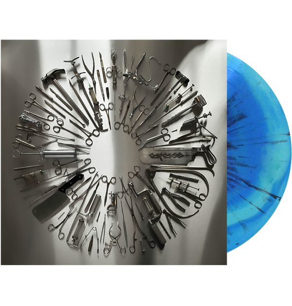 CARCASS - 'Surgical Steel' Blue & Red Splatter LP