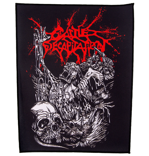 CATTLE DECAPITATION - 'Alone At The Landfill' Back Patch