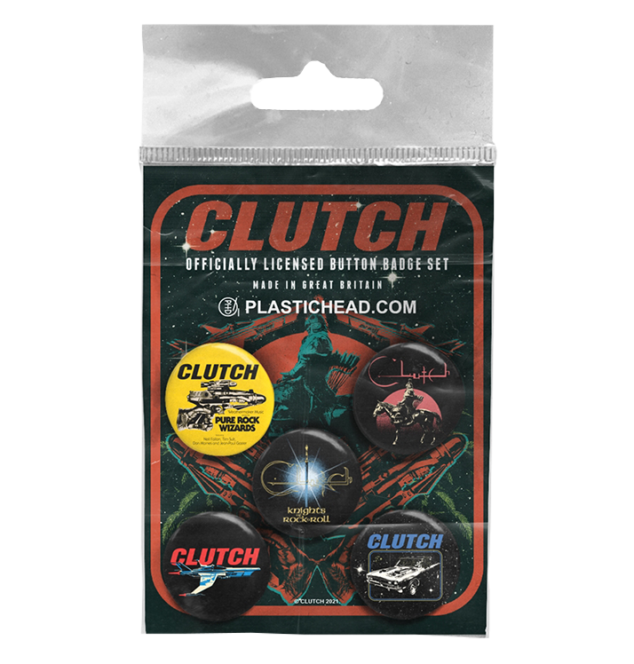 CLUTCH - 'Clutch' Badge Set
