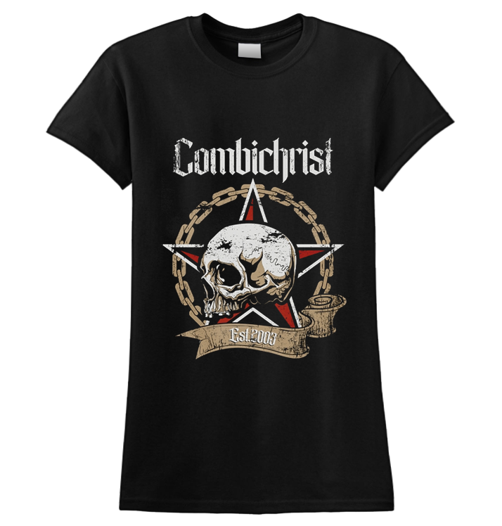 COMBICHRIST - 'Skull' Ladies T-Shirt