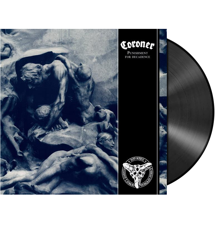 CORONER - 'Punishment For Decadence' LP