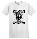 CORROSION OF CONFORMITY - 'Old School Logo' T-Shirt (White)