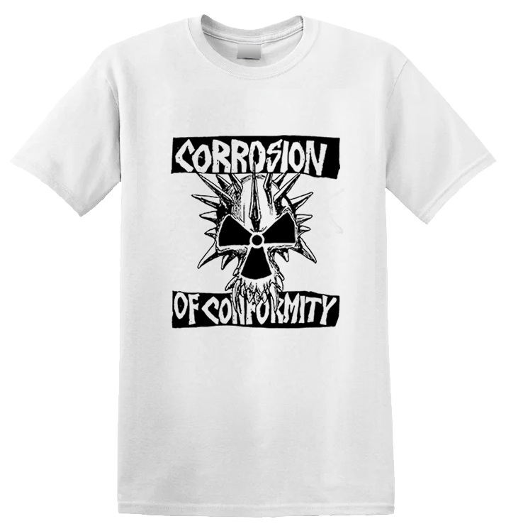 CORROSION OF CONFORMITY - 'Old School Logo' T-Shirt (White)