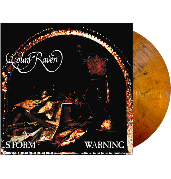COUNT RAVEN - 'Storm Warning' Clear Yellow Ochre 2LP