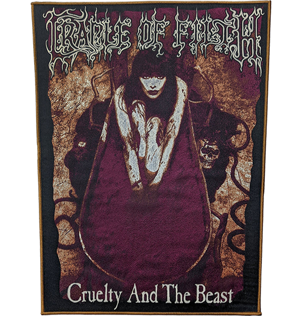 CRADLE OF FILTH - 'Cruelty And The Beast' Back Patch