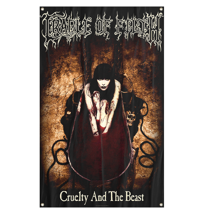 CRADLE OF FILTH - 'Cruelty and the Beast' Flag