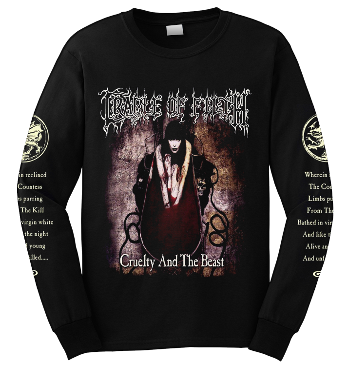 CRADLE OF FILTH - 'Cruelty And The Beast' Long Sleeve
