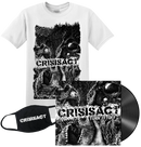 CRISISACT - 'Turn It Off' 7" Bundle White Shirt