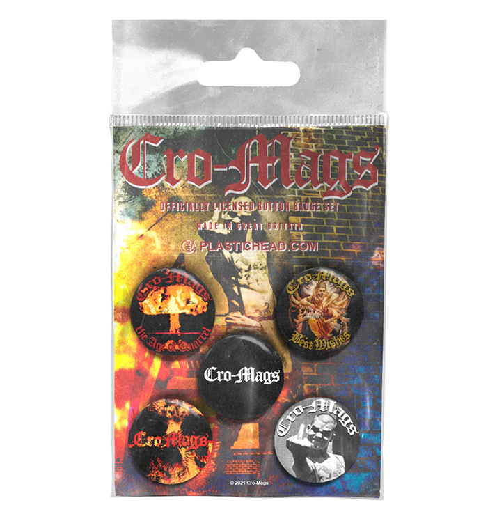 CRO-MAGS - 'Cro-Mags' Badge Set