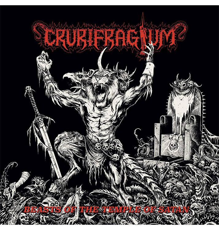 CRURIFRAGIUM - 'Beasts Of The Temple Of Satan' CD