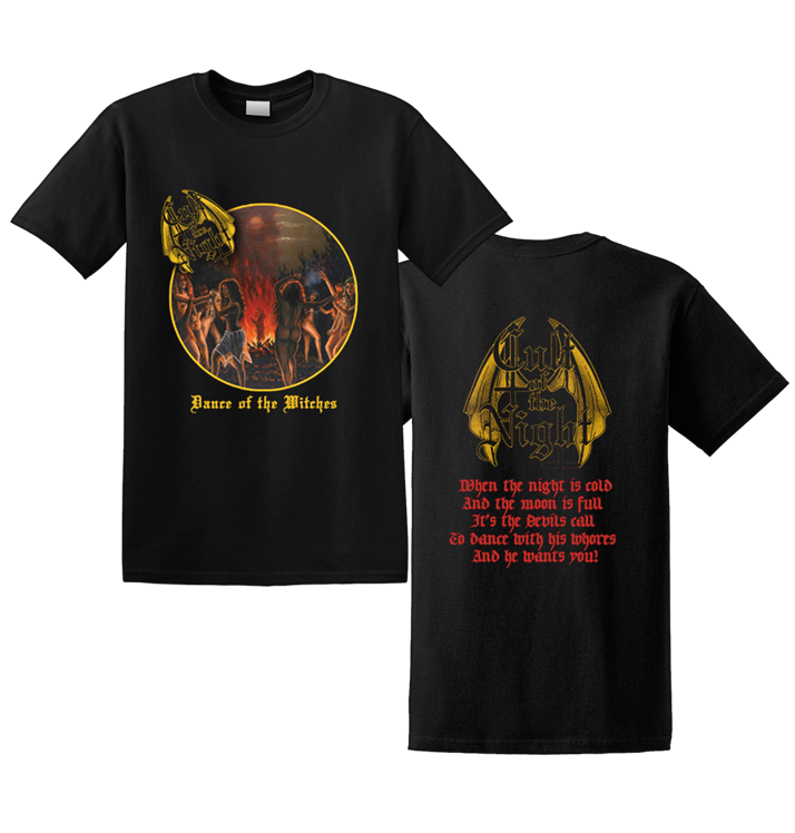 CULT OF THE NIGHT - 'Dance Of The Witches' T-Shirt
