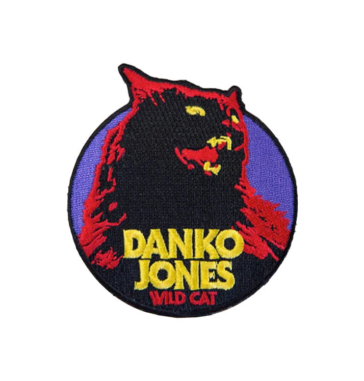 DANKO JONES - 'Wild Cat' Cut-Out Patch