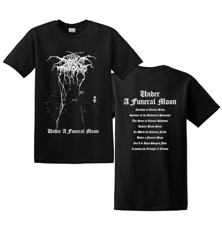 DARKTHRONE - 'Under a Funeral Moon/Album' T-Shirt