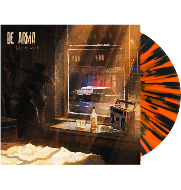 DE ARMA - 'Nightcall' LP (Black/Orange Splatter)