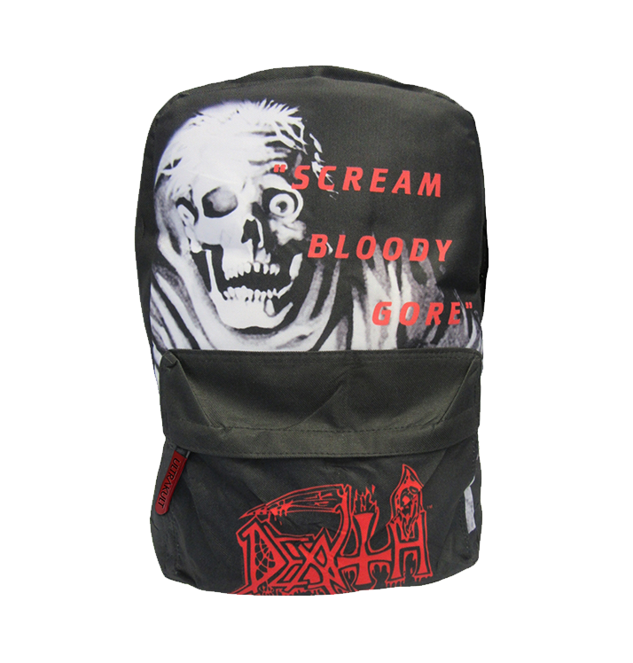 Death Core Backpack DEATH - 'Scream Bloody Gore' Backpack