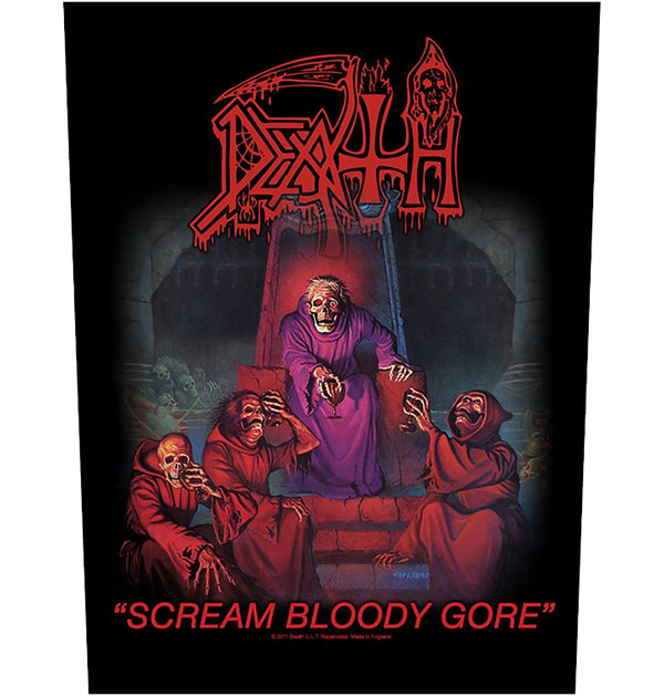 DEATH - 'Scream Bloody Gore' Back Patch