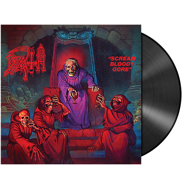 DEATH - 'Scream Bloody Gore' Black LP