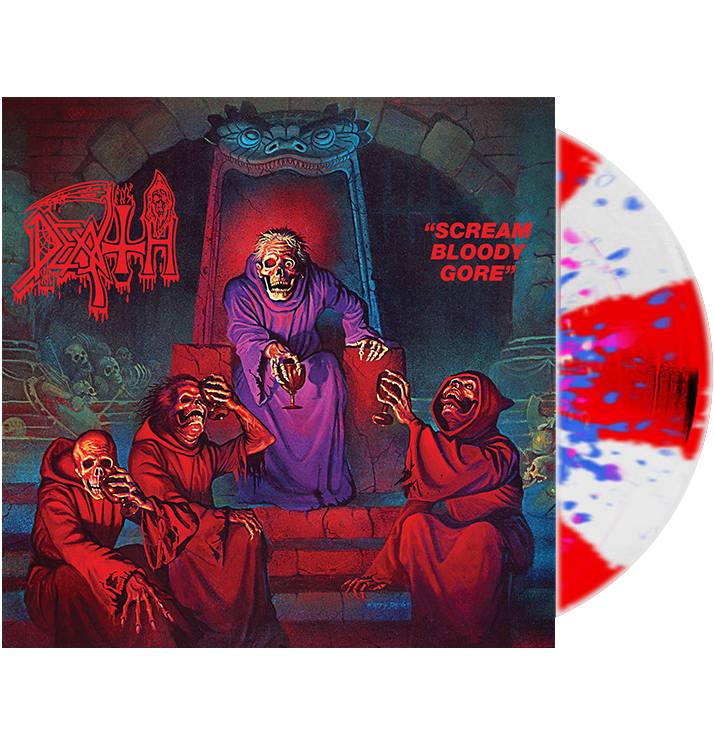 DEATH - 'Scream Bloody Gore' Splatter LP