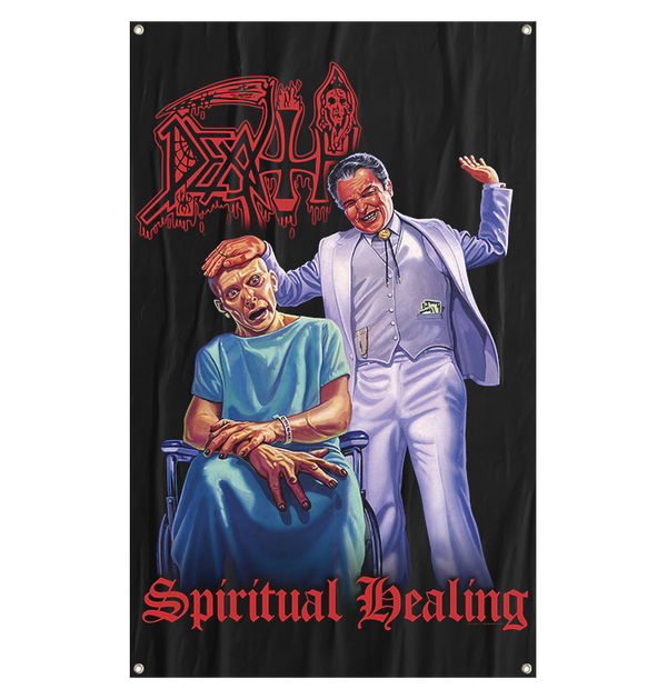 DEATH - 'Spiritual Healing' Flag