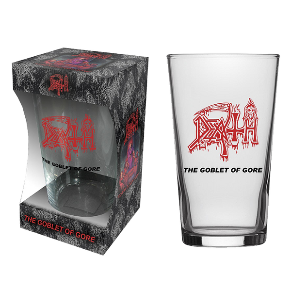 DEATH - 'The Goblet of Gore' Beer Glass