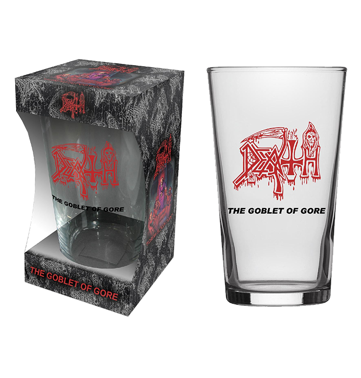 DEATH - 'The Goblet of Gore' Beer Glass