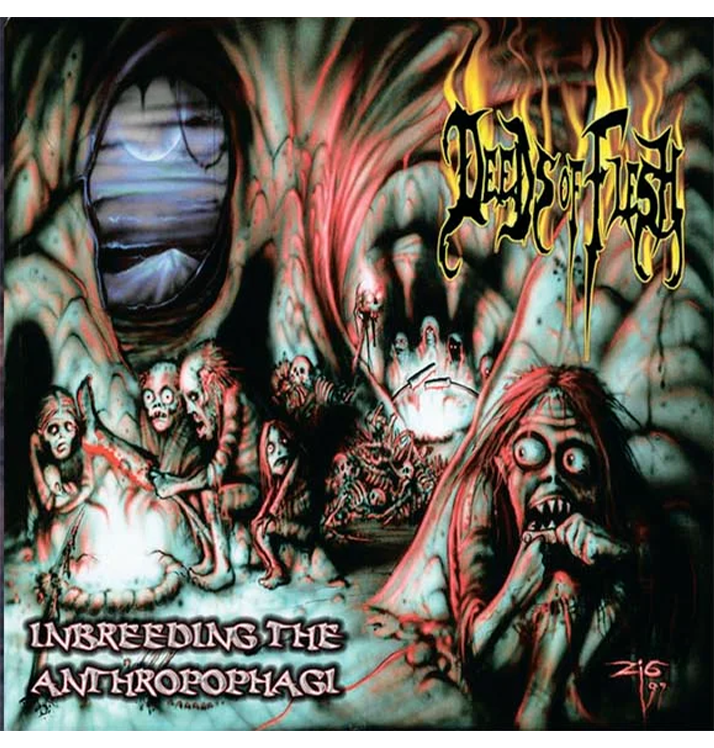 DEEDS OF FLESH - 'Inbreeding The Anthropophagi' CD