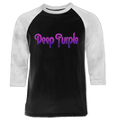 DEEP PURPLE - 'Logo' Raglan