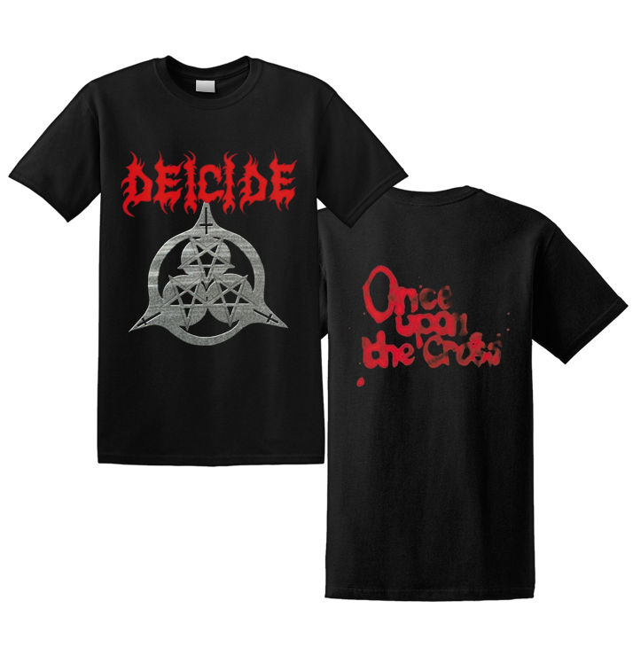 Maglietta Ufficiale Band Extreme Metal Maglietta Bianca Deicide 'Once Upon The Cross' - Nuova Con Etichette, Uomo T-shirt Uomo Bianca Maglietta Ufficiale Band Extreme Metal Maglietta Bianca Deicide 'Once Upon The Cross' - Nuova Con Etichette, Uomo T-shirt Uomo Bianca