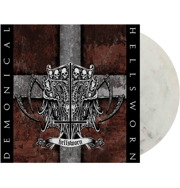 DEMONICAL - 'Hellsworn' LP (White/Grey/Marble)