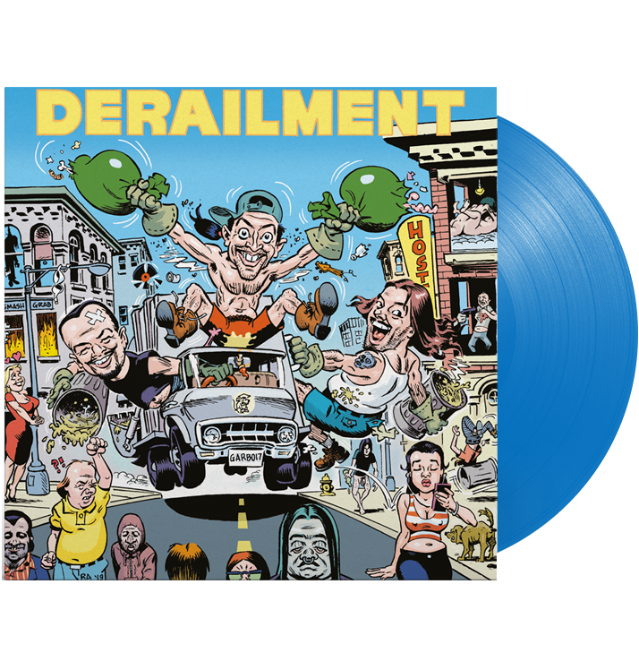 DERAILMENT - 'Come Clean in Death' LP