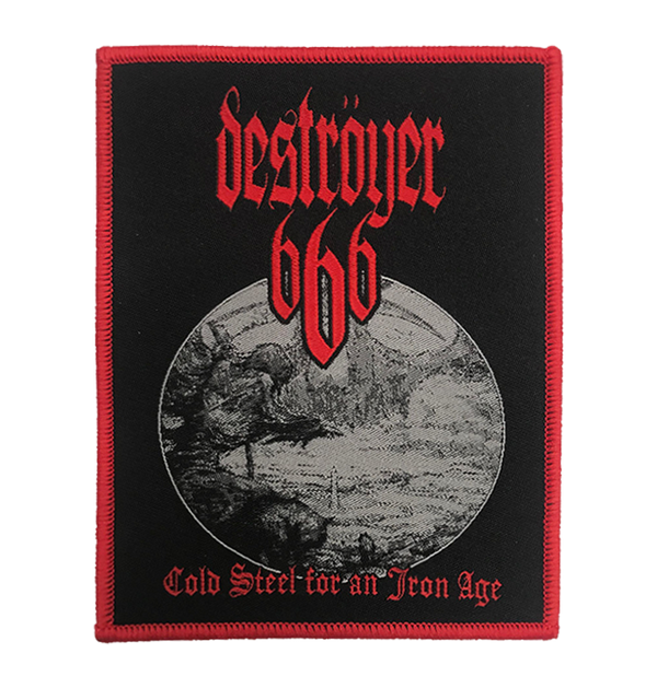 DESTRÖYER 666 - 'Cold Steel For An Iron Age' Patch
