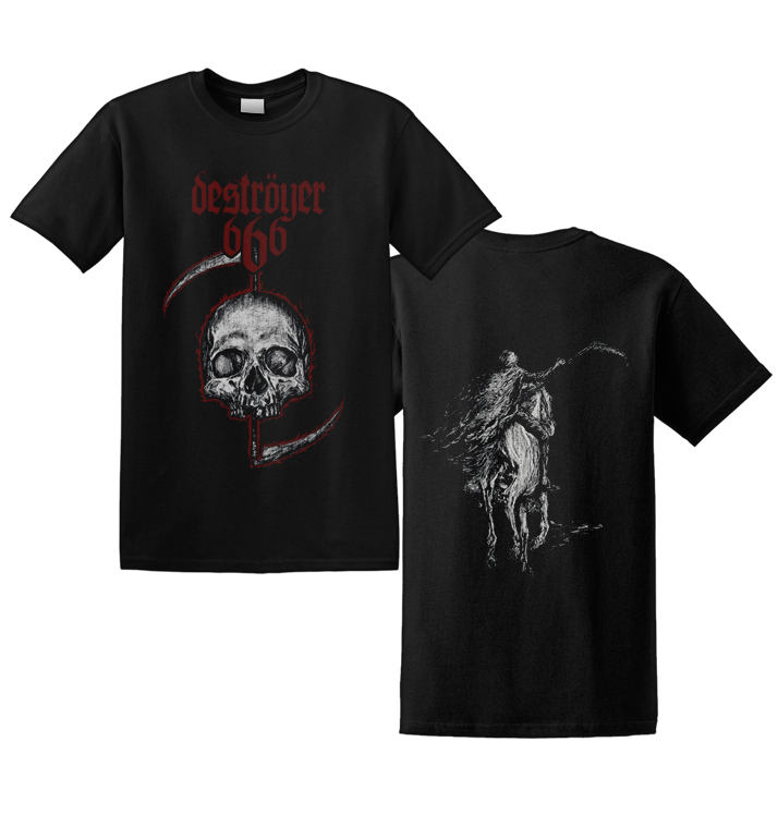 DESTRÖYER 666 - 'Skull' T-Shirt