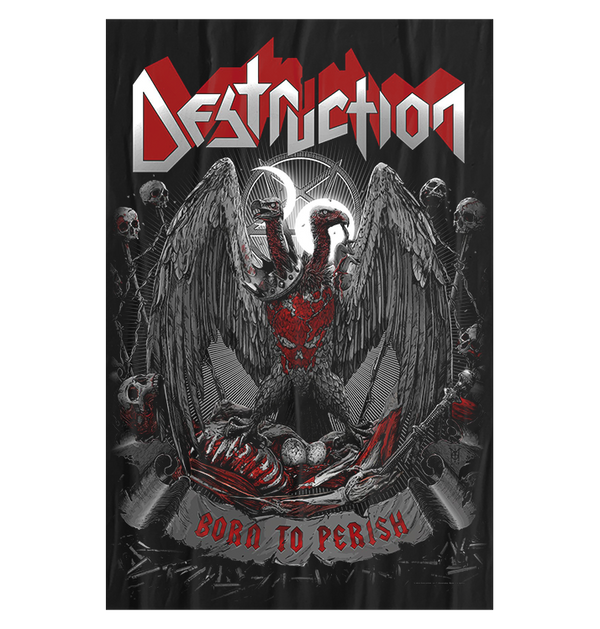 DESTRUCTION - 'Born To Perish' Flag