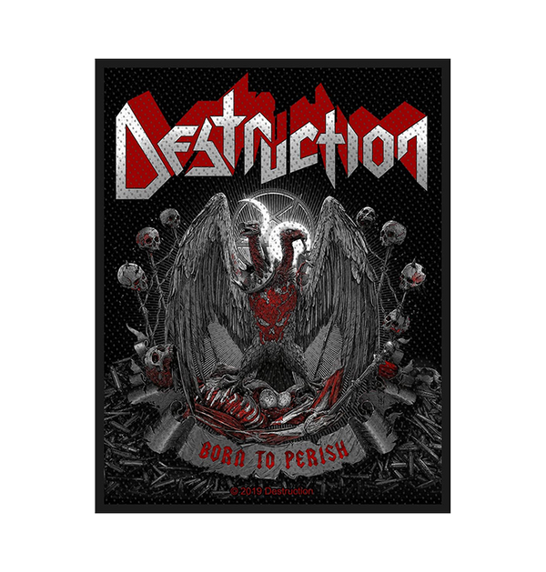DESTRUCTION - 'Born To Perish' Patch