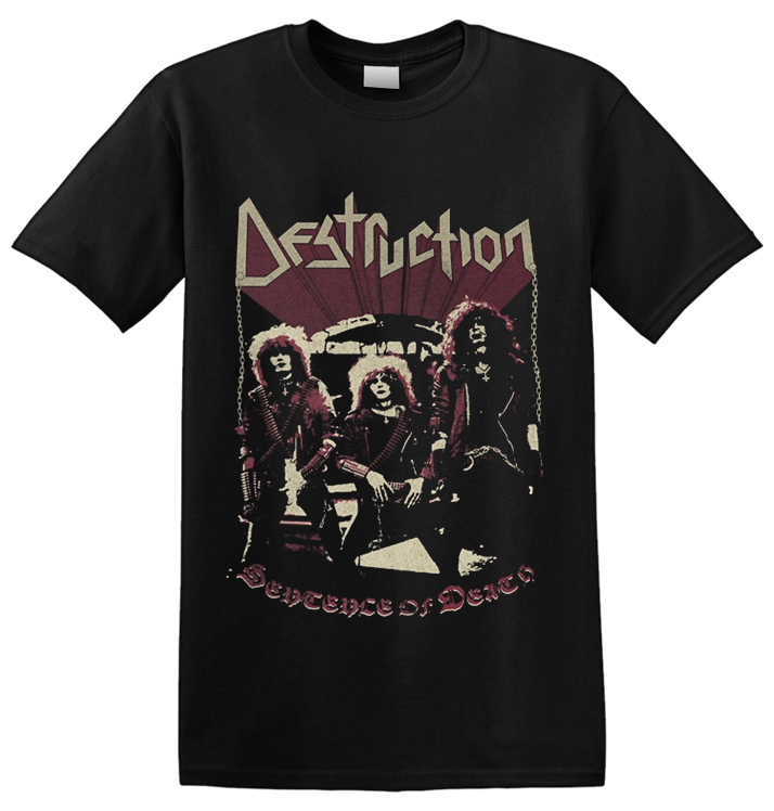 DESTRUCTION - 'Sentence Of Death (Vintage)' T-Shirt