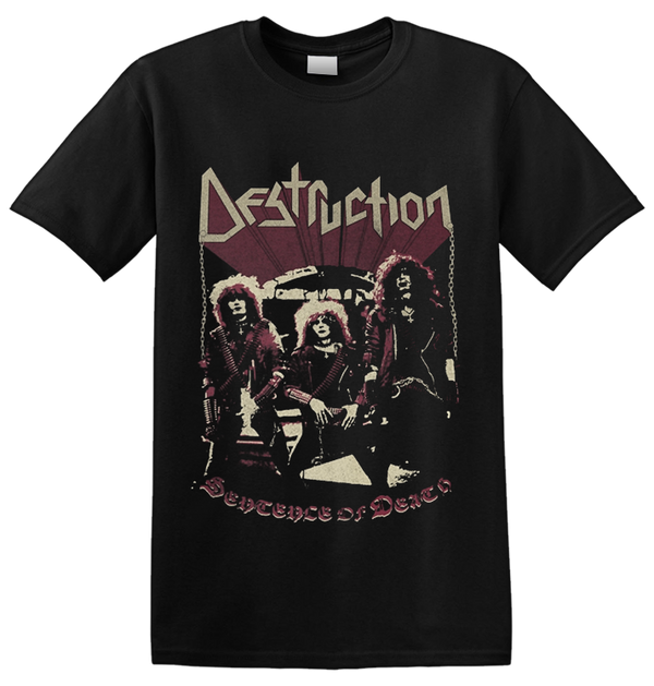 DESTRUCTION - 'Sentence Of Death (Vintage)' T-Shirt