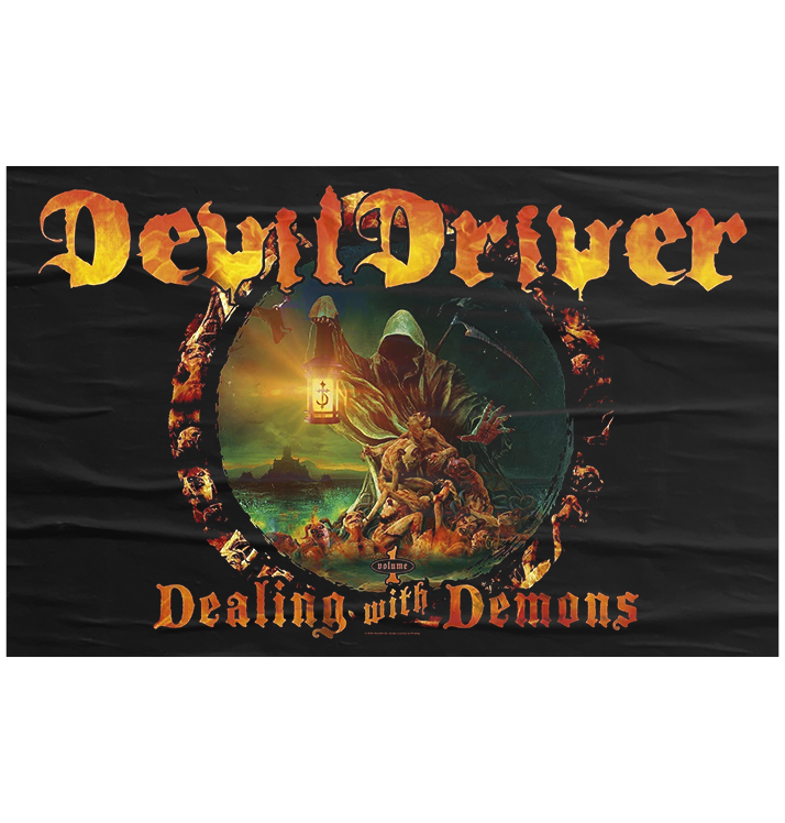 DEVILDRIVER - 'Dealing With Demons' Flag