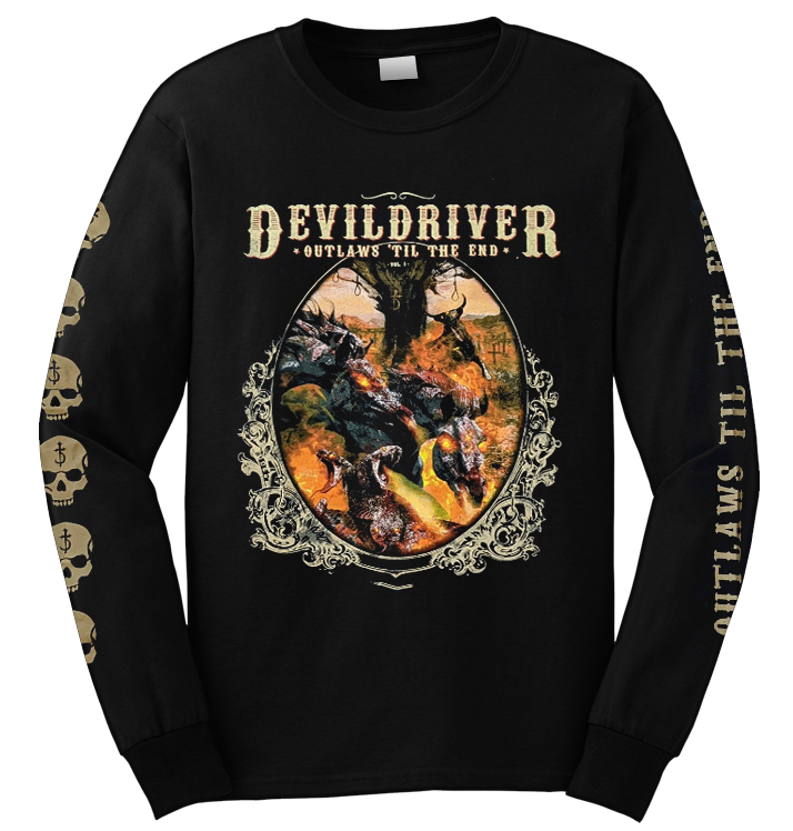 DEVILDRIVER - 'Outlaws Til The End' Long Sleeve