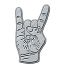 'Devil Horns' Metal Pin