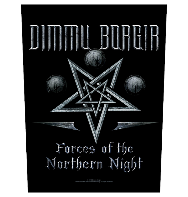 DIMMU BORGIR - 'Forces Of The Northern Night' Back Patch