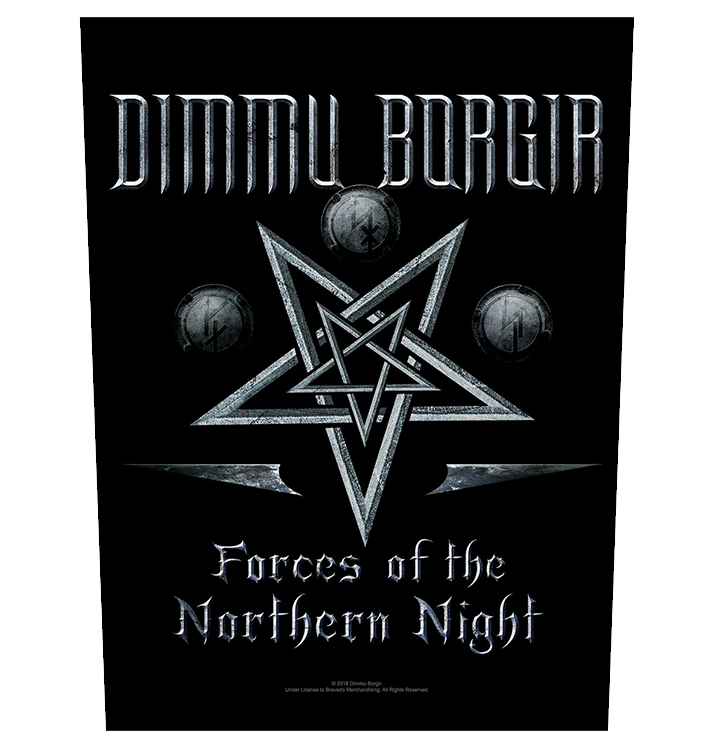 DIMMU BORGIR - 'Forces Of The Northern Night' Back Patch