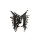 DIRECT MERCH - 'DM' Metal Pin