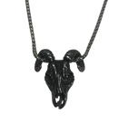 BAG OV BONES - 'Horned One' Metal Pendant With Chain