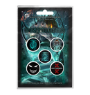 DISTURBED - 'Evolution' Badge Set