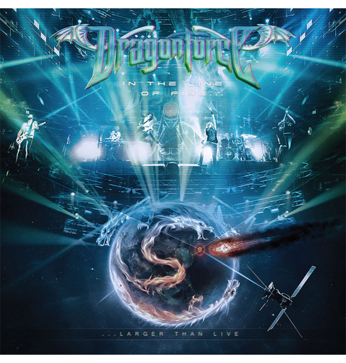 DRAGONFORCE - 'In The Line Of Fire...Larger Than Live' CD / DVD