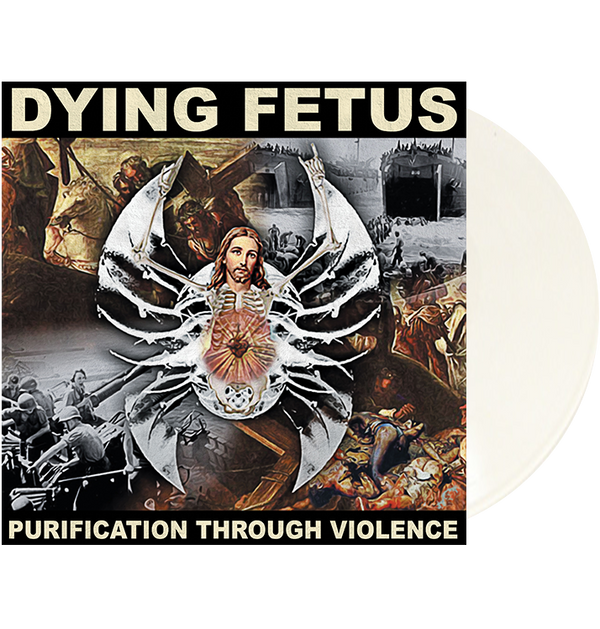 DYING FETUS - 'Purification Through Violence' Reissue 25th Anniversary LP (Bone White)